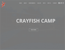 Tablet Screenshot of crayfishcampnaivasha.com